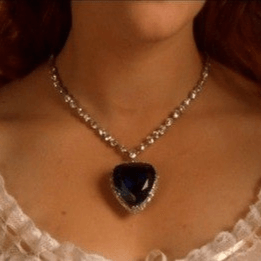 Rose necklace 2025 in titanic