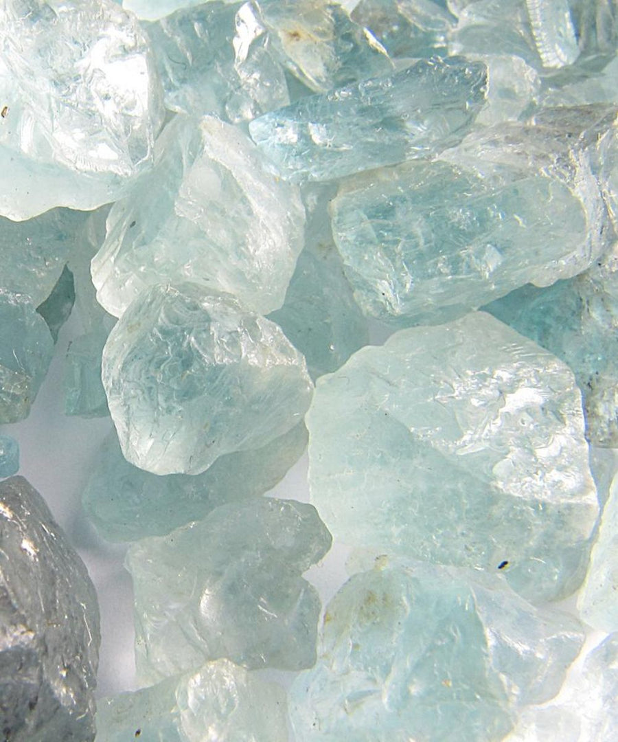 Rough Aquamarine Stone Pendant