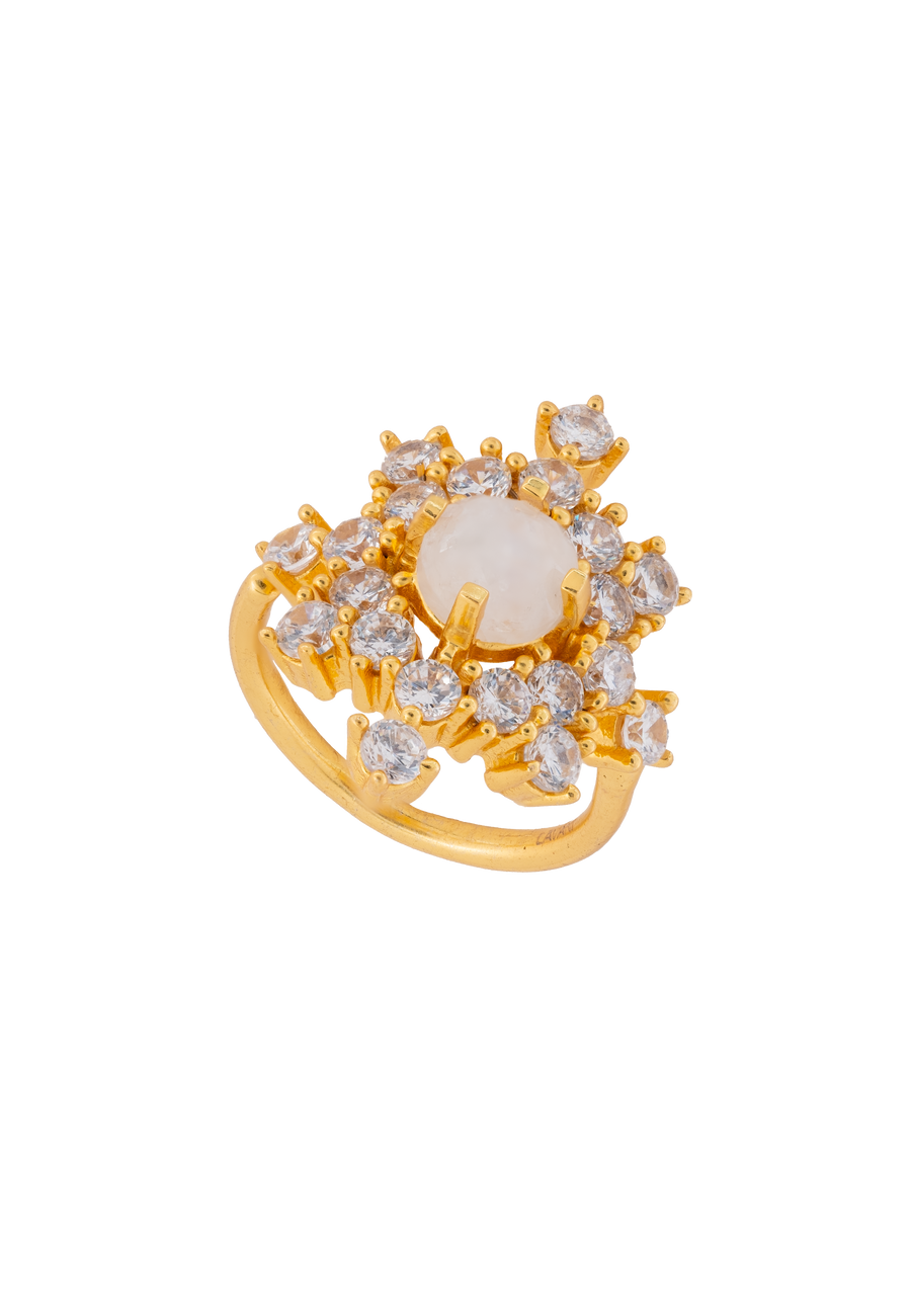 Anillo Estrella Altaira Blanco
