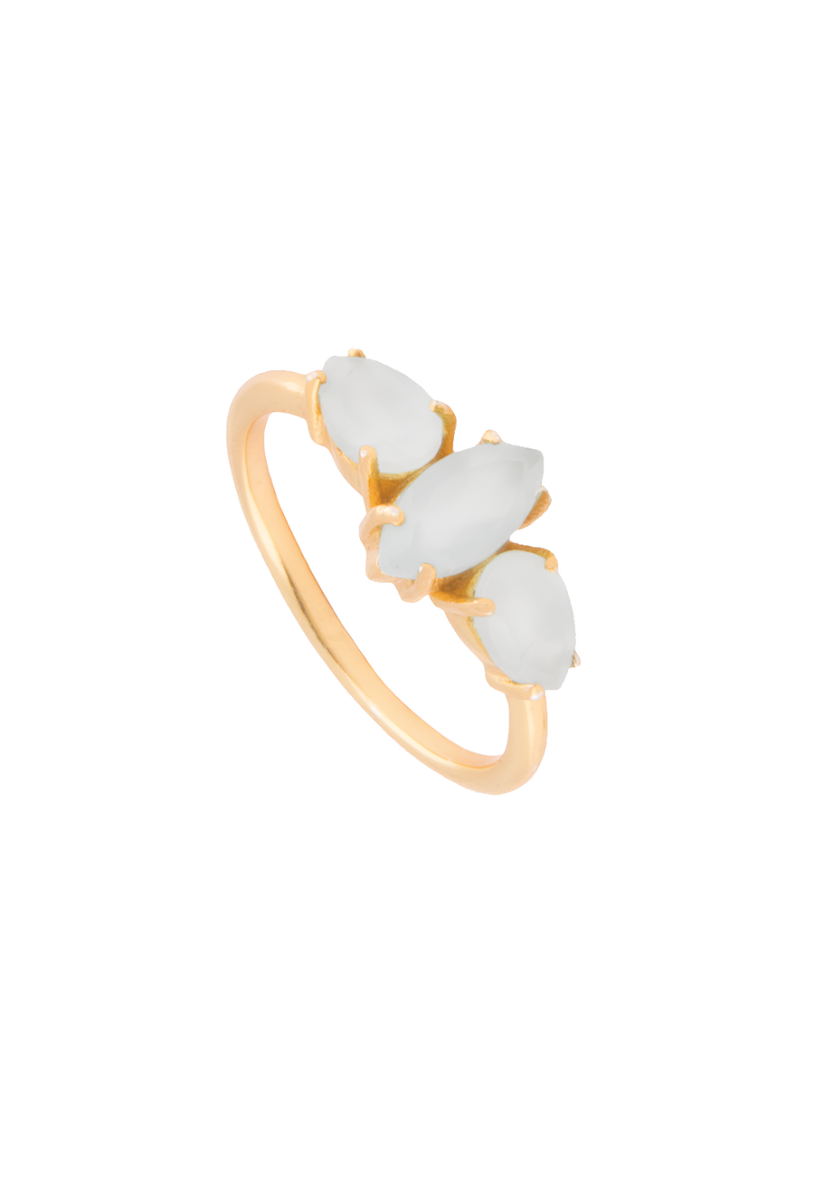 Anillo Kasia piedras Blanco Lavani Jewels