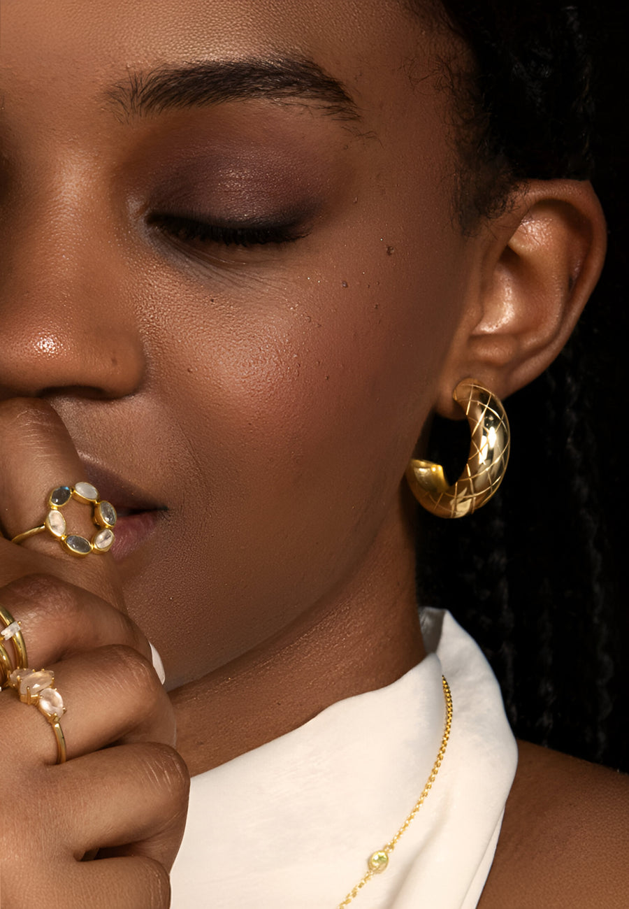 boucles d'oreilles crocodiles