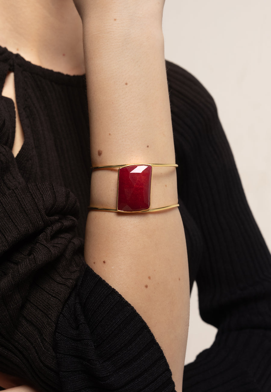 Stardust Rubin-Armband