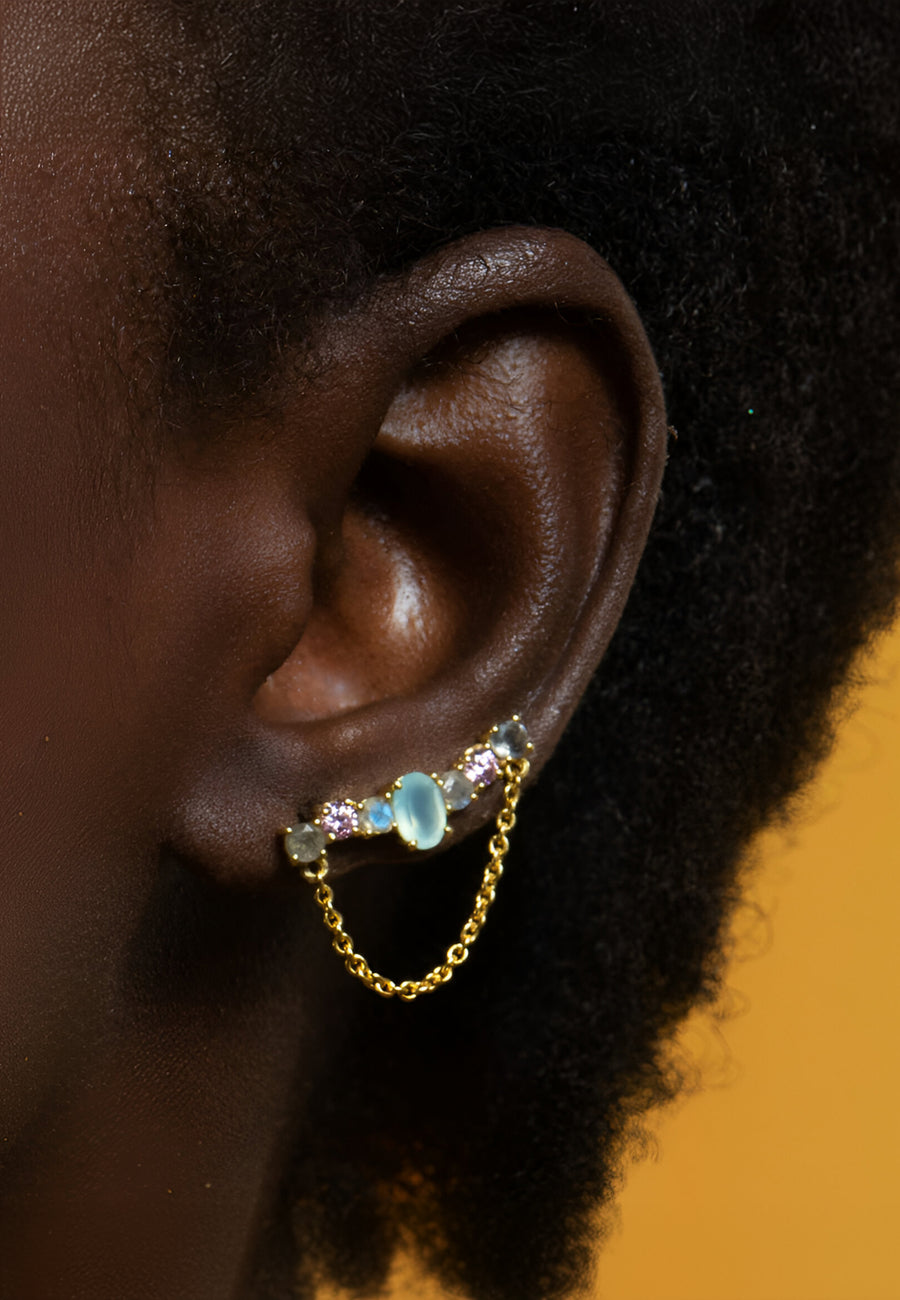 Nadine Climbing Earrings