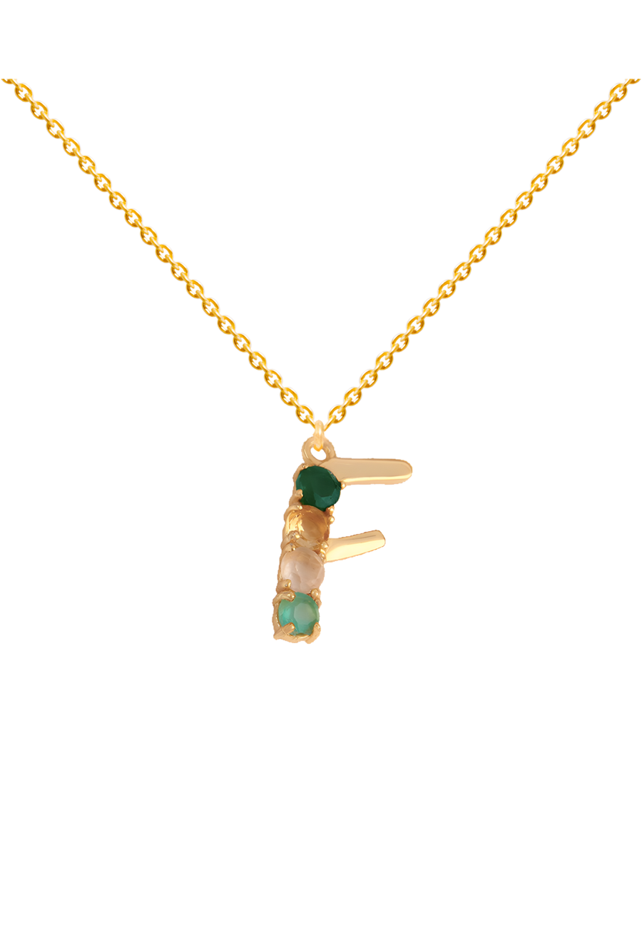 Initial F Pendant