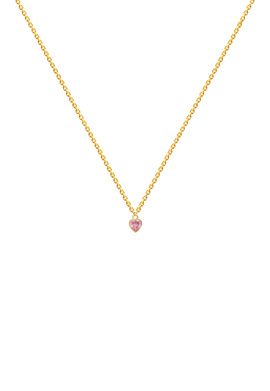 Vriendelijkheid Mini roze hanger