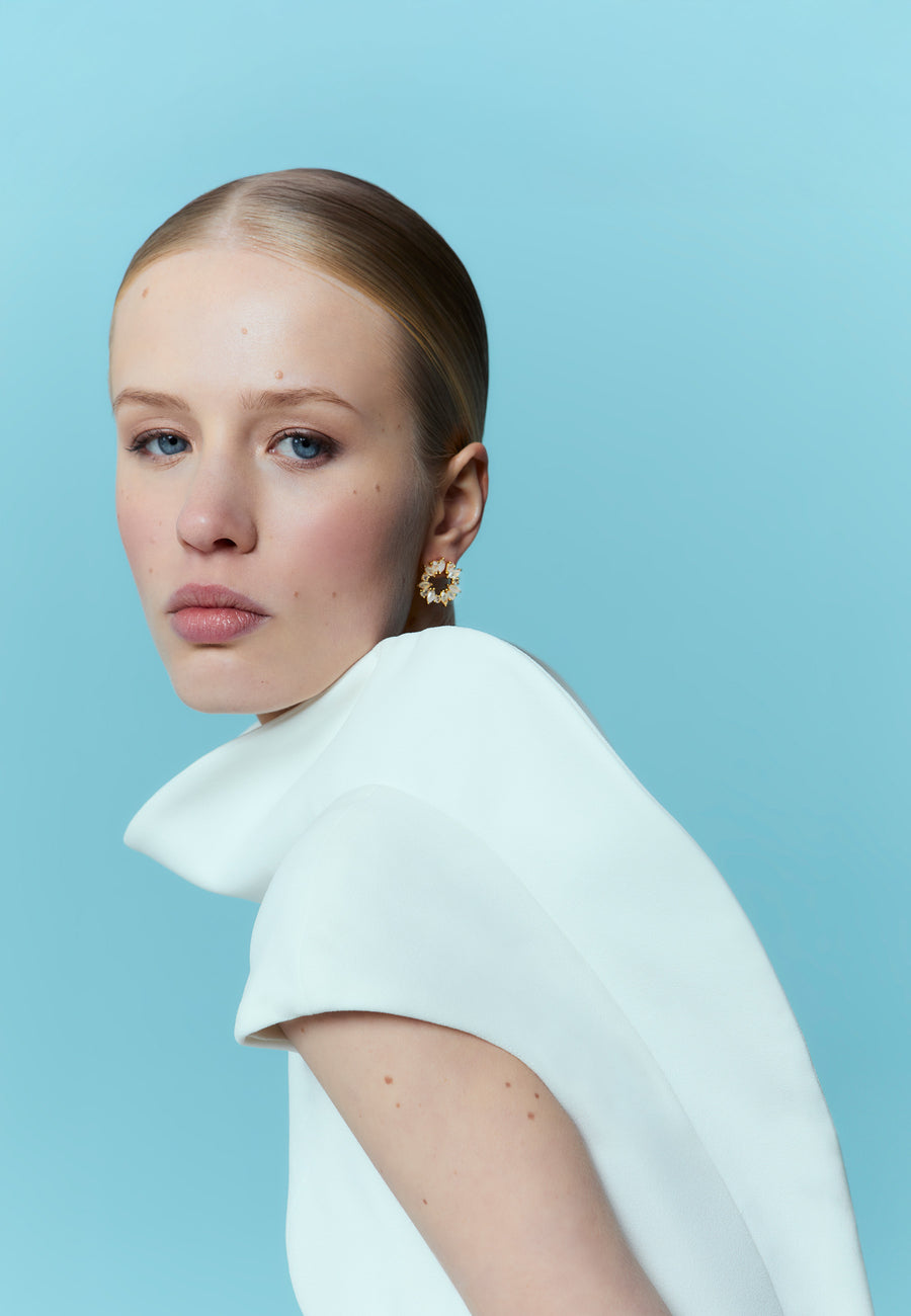 Amal Moonstone Earrings