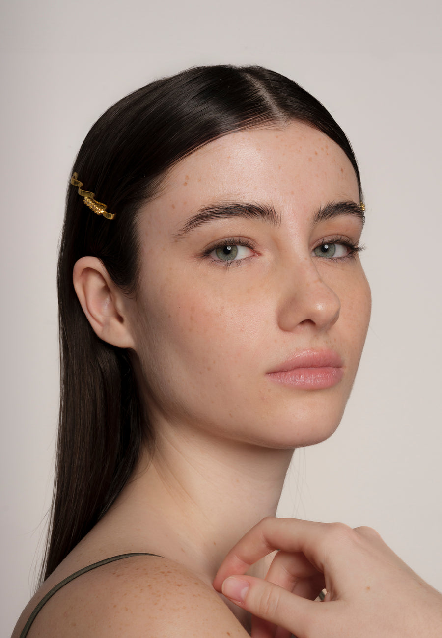 horquilla de pelo original con circonitas