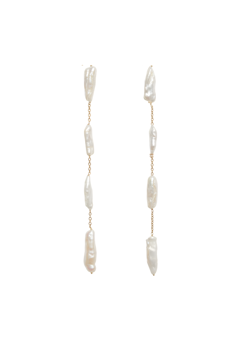 Pendientes Iris perlas Keshi