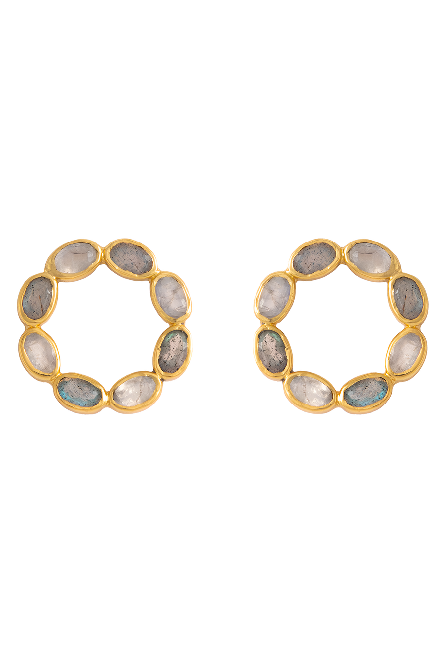Pendientes circulares Karma
