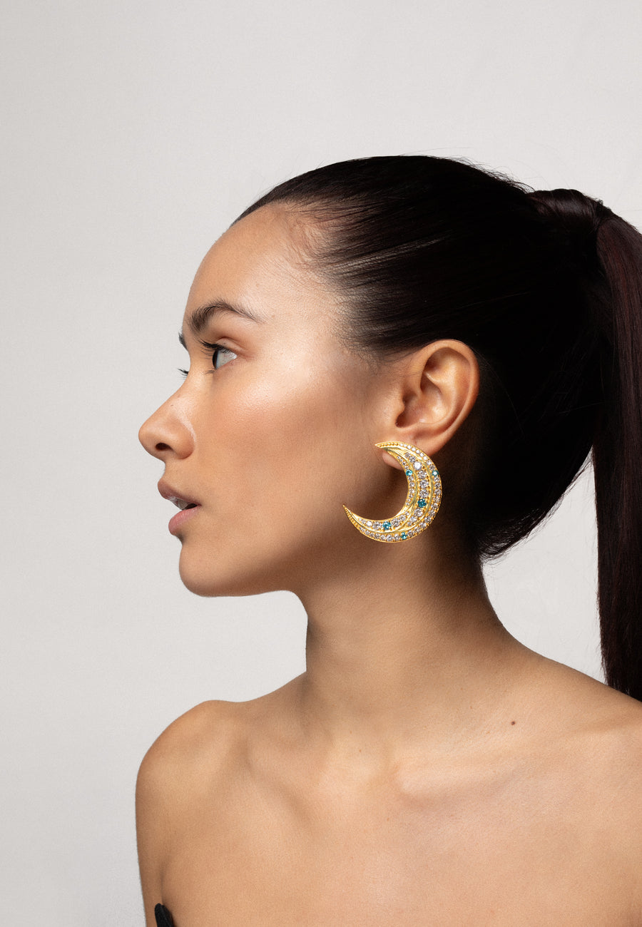 The Moon Earrings