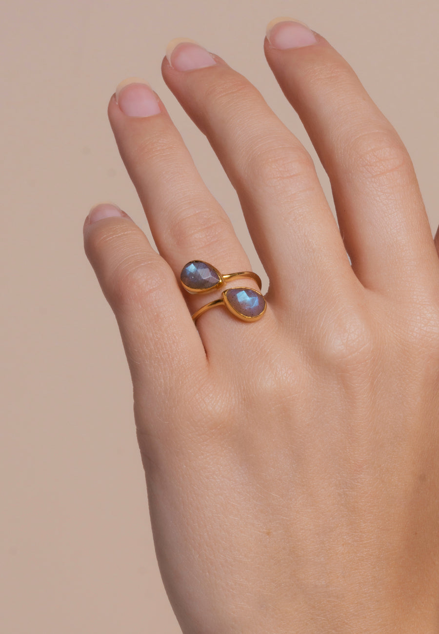 anillo aura gris