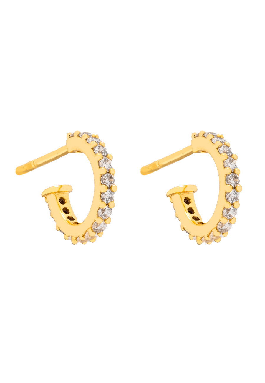 Aros Eclectic Shine Small Blanco