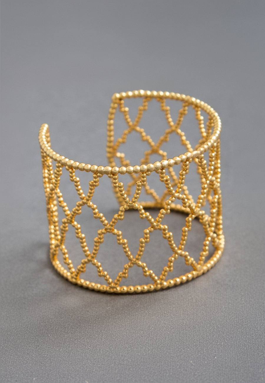 Gouden Alhambra Armband