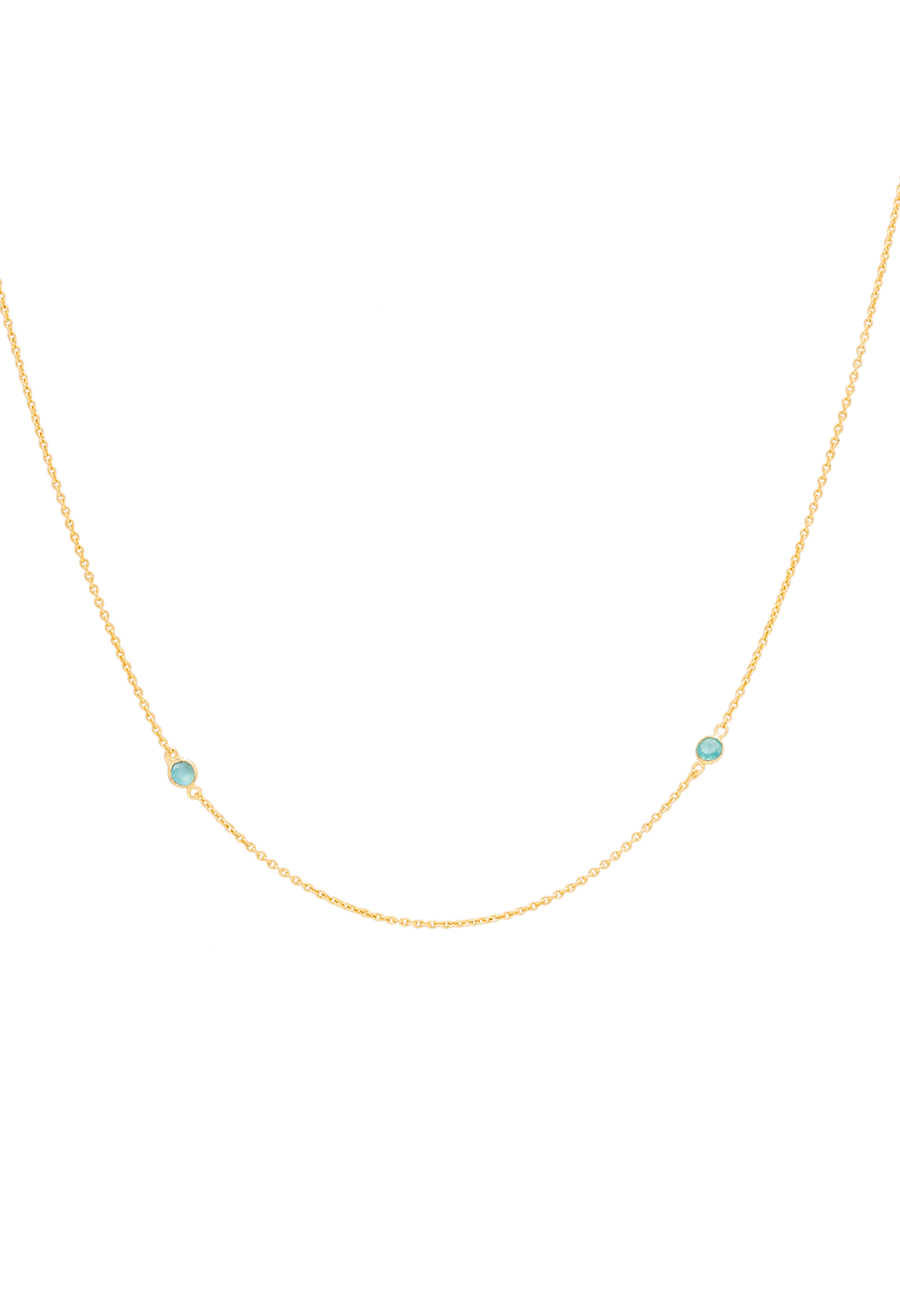 Cadena Birthstone Piscis