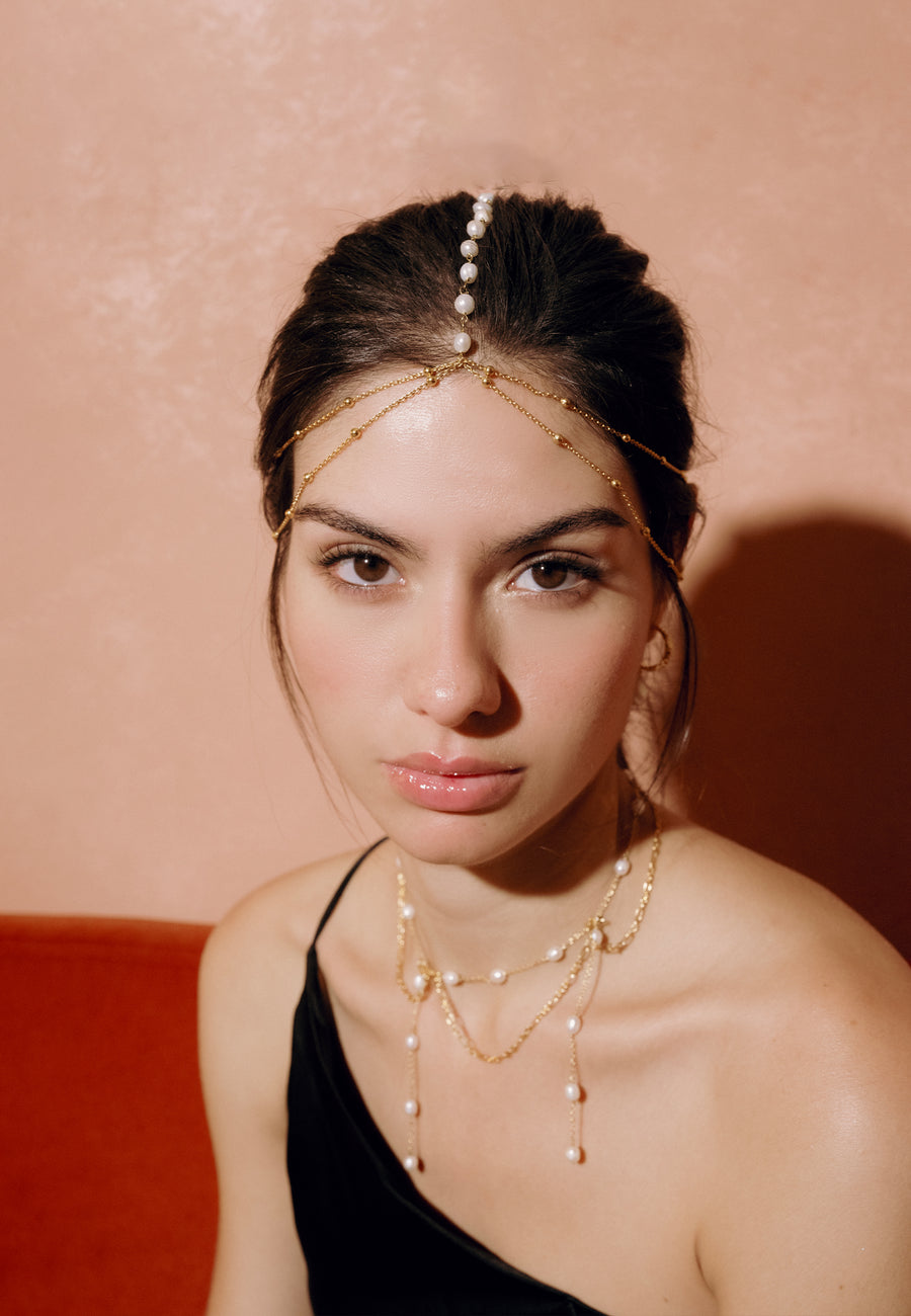 casquete de perlas