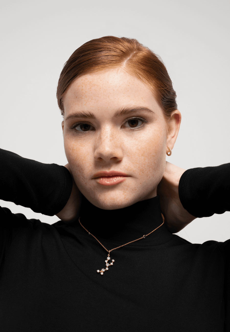 Tweelingen Zodiac ketting