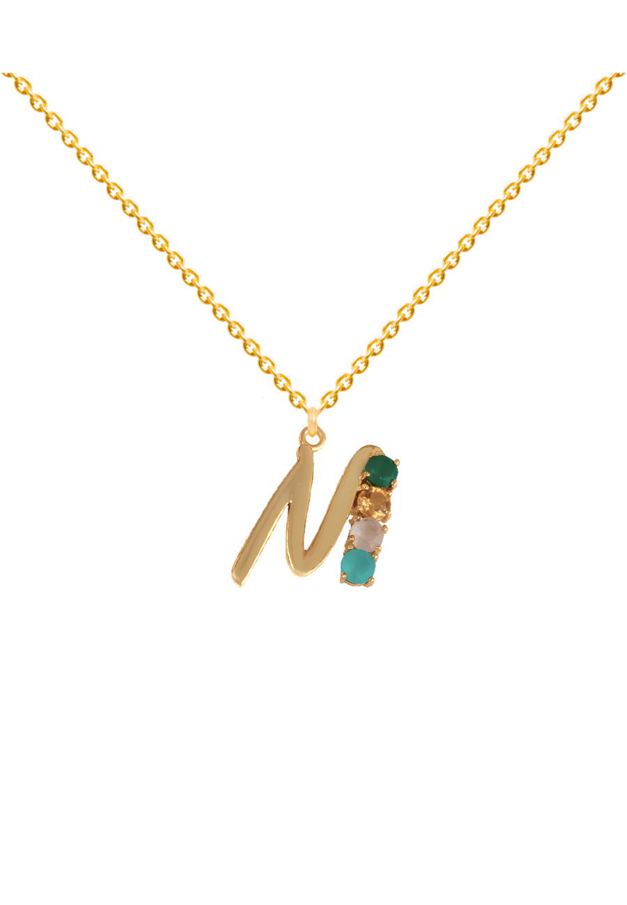 Colgante letra M Lavani Jewels