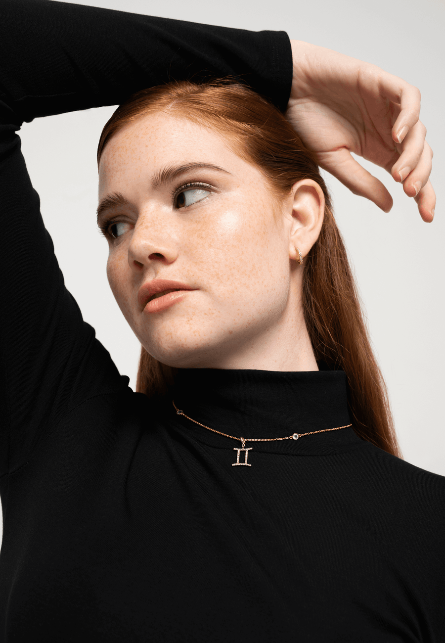 Tweelingen Zodiac ketting