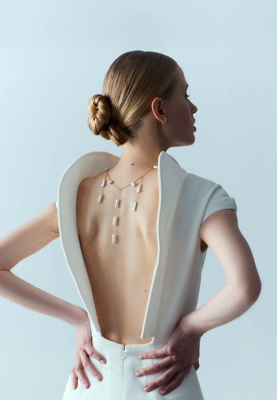 Collar Iris Perlas