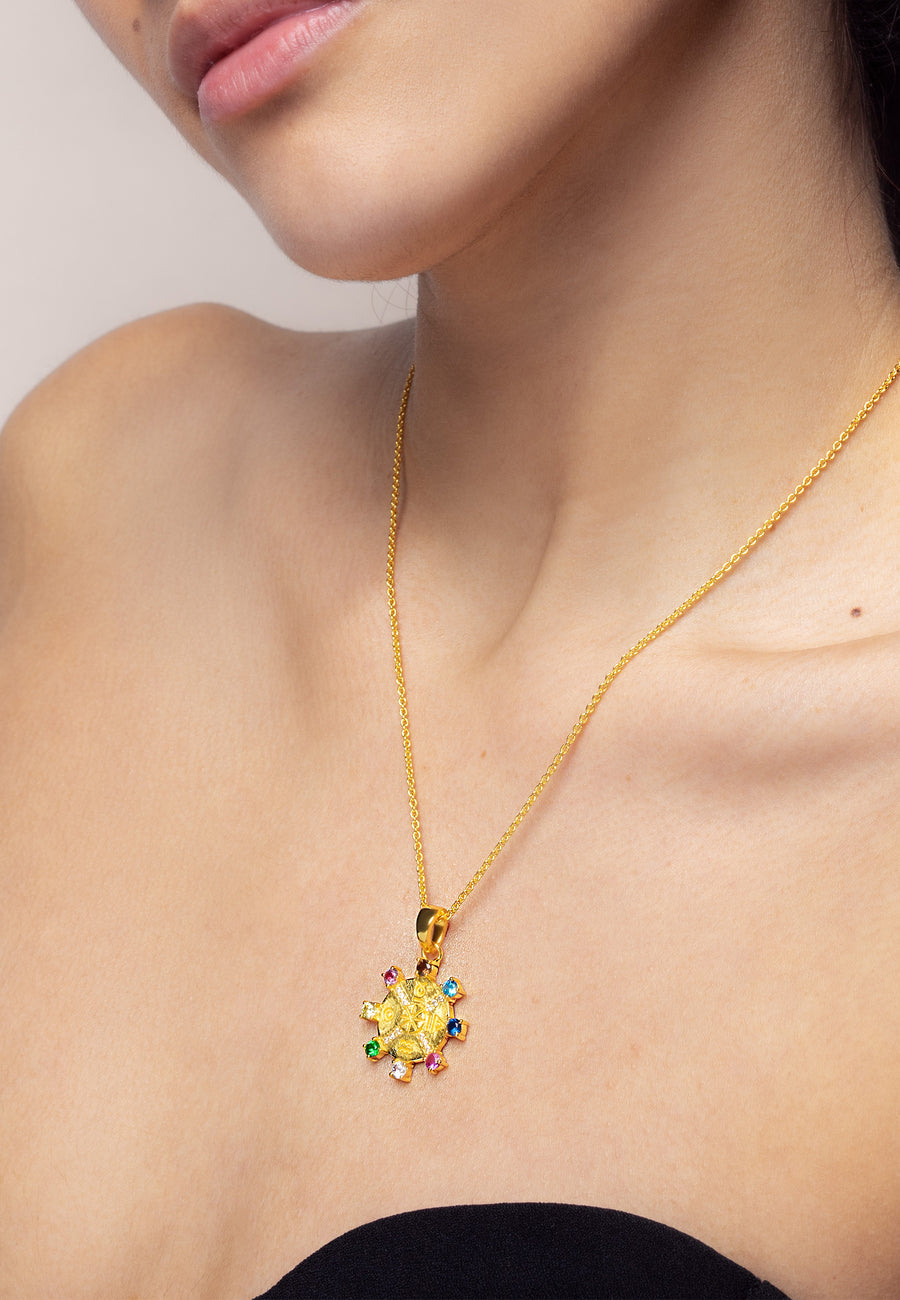 Collier roue de fortune