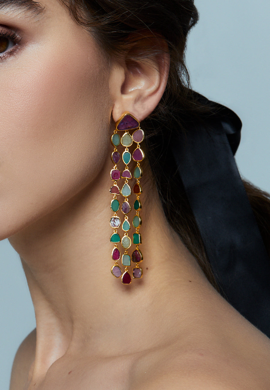 Pendientes Prana Multicolor