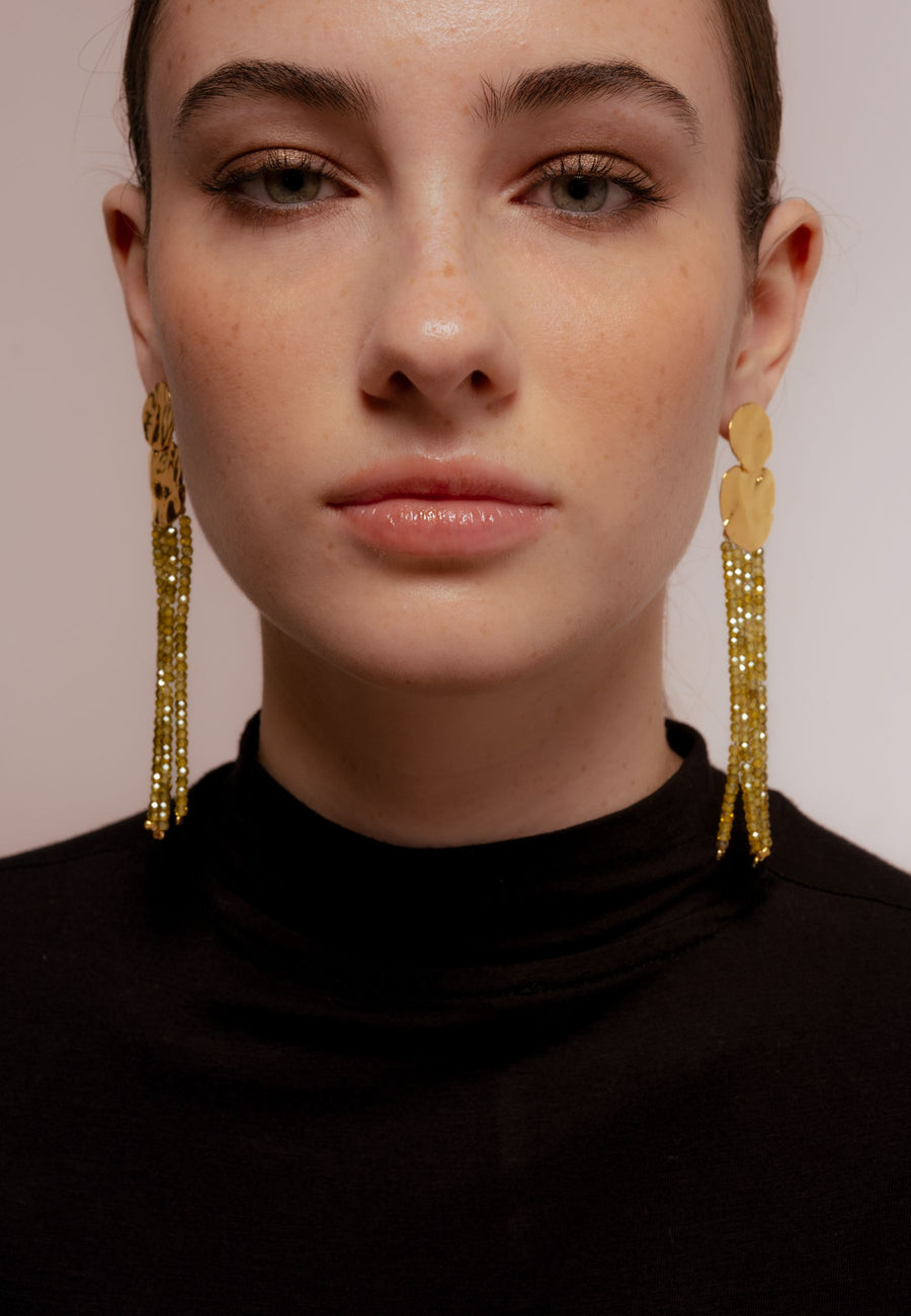 Pendientes Liliana Verdes