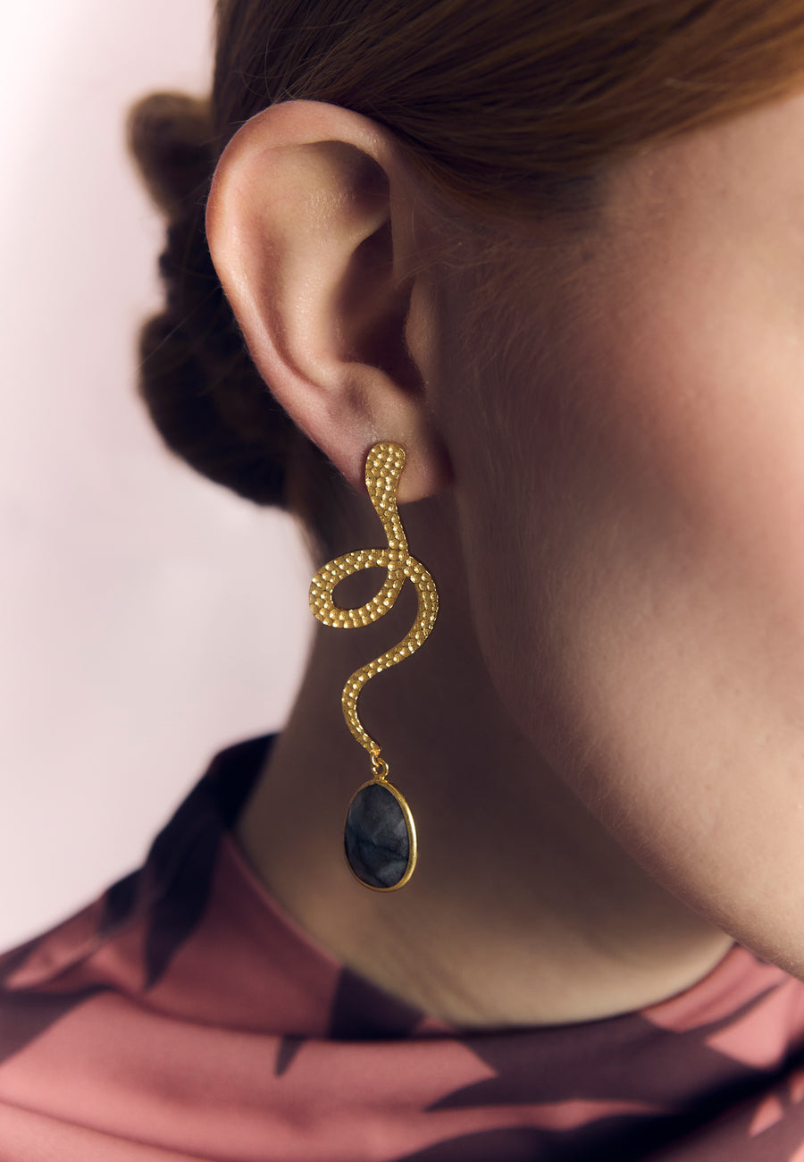 Pendientes Thar Gris