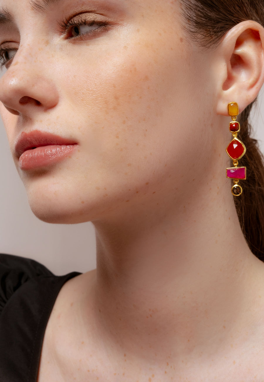 Pendientes Thelma Tierra