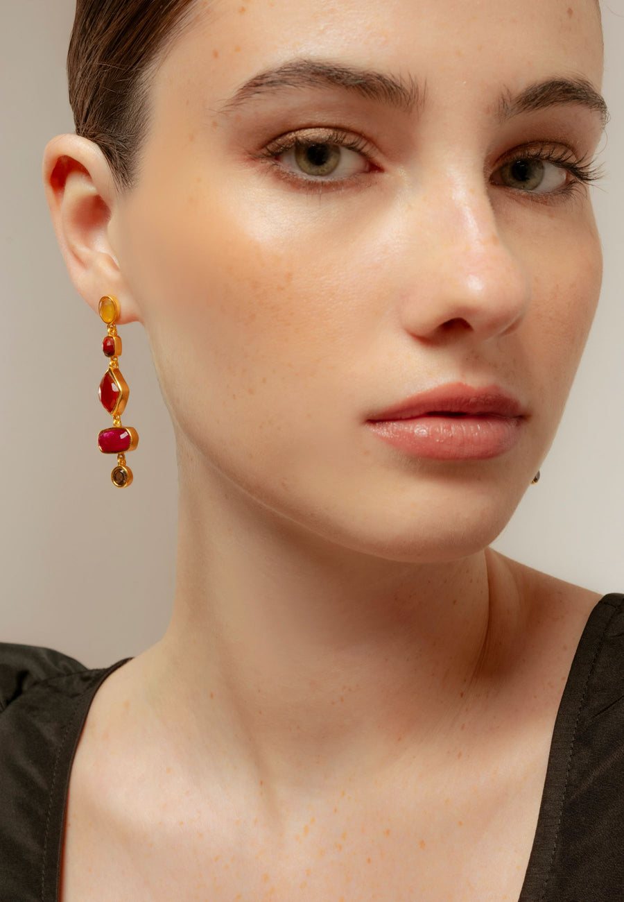 Pendientes Thelma Tierra