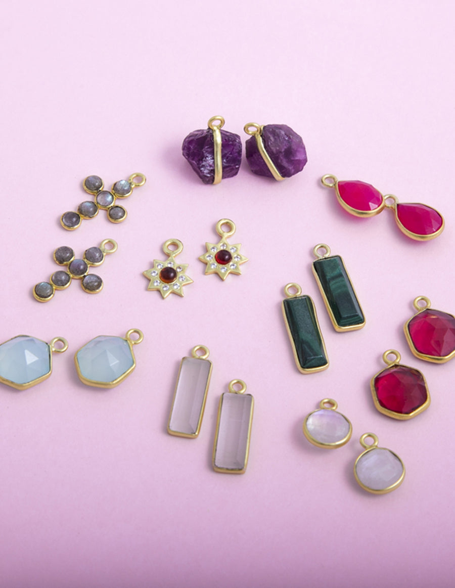 Drops dorados Intercambiables Lavani Jewels