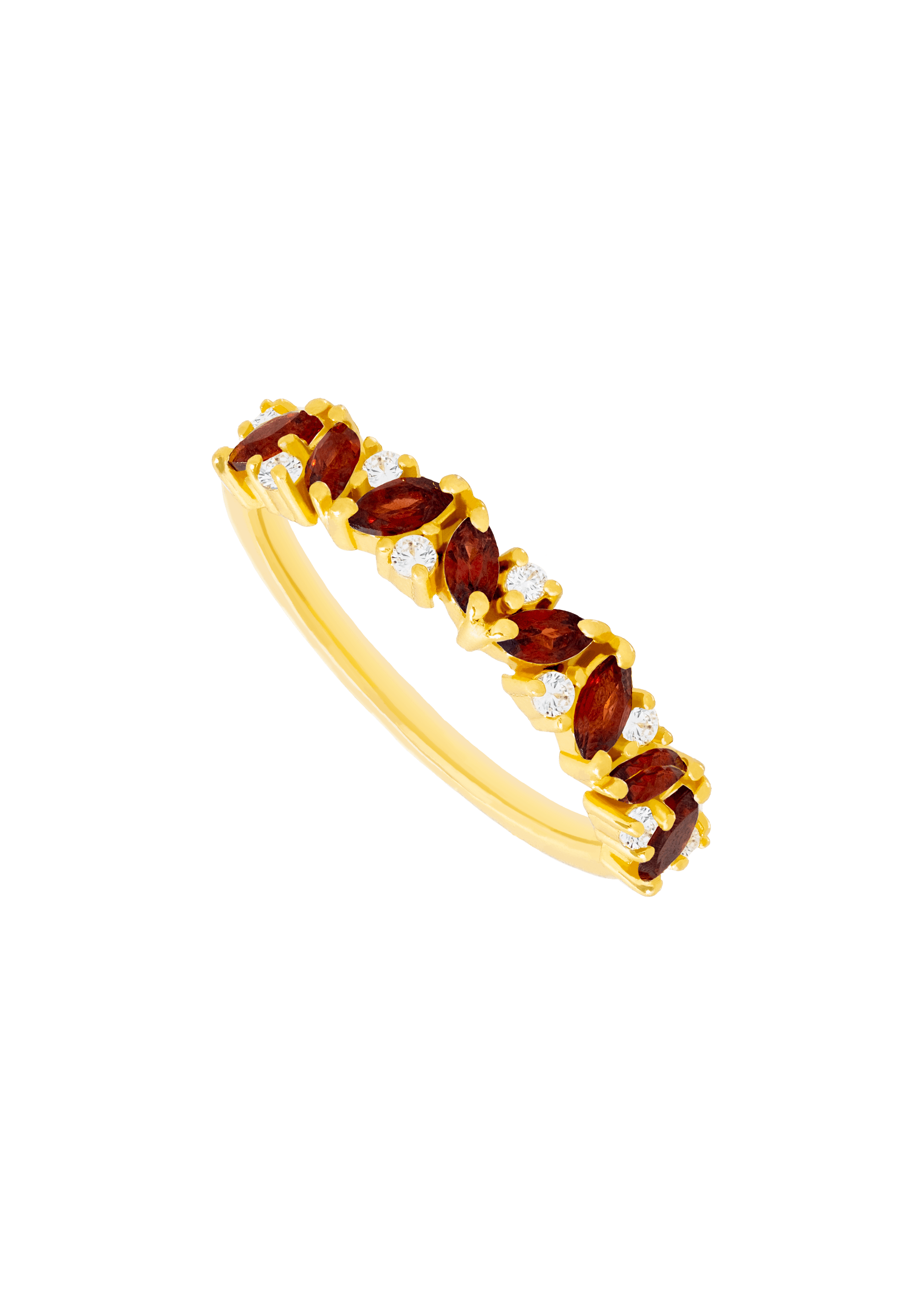 Garnet stone january hot sale birthstone ring