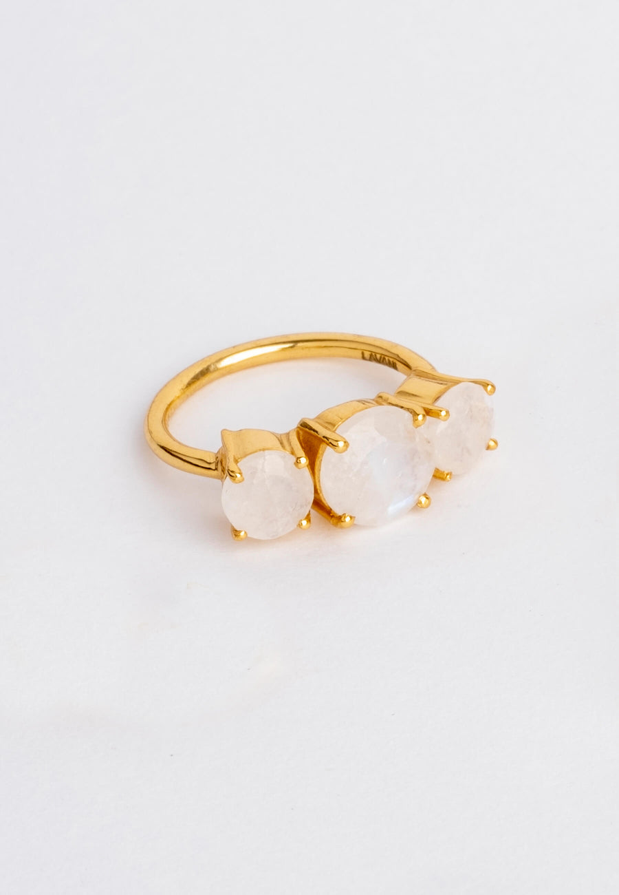 White Moonlight Ring