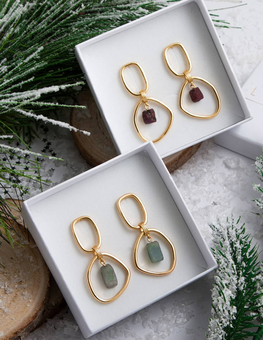Aros Mercury Aguamarina