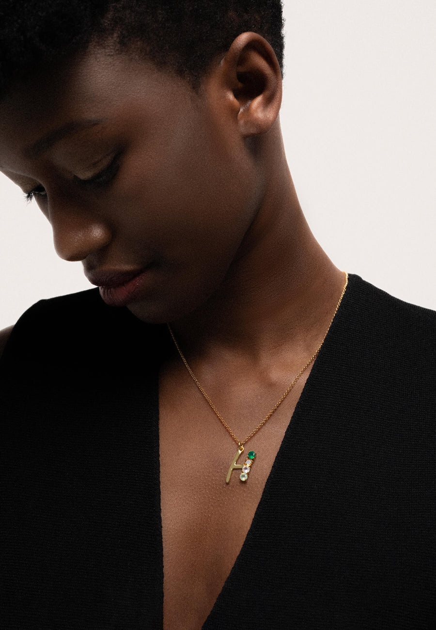 Pendentif Initiale H