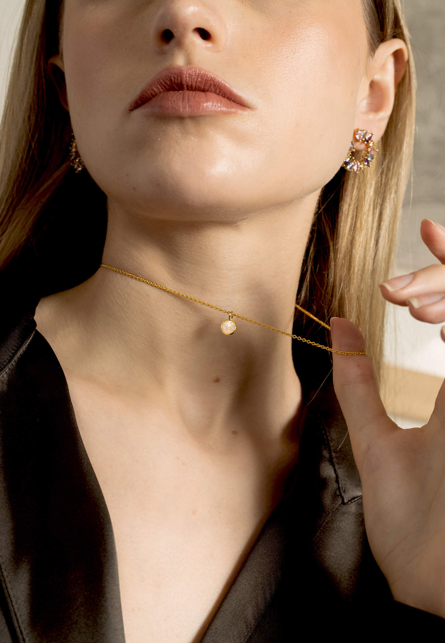 Colgante con piedra luna de Lavani Jewels