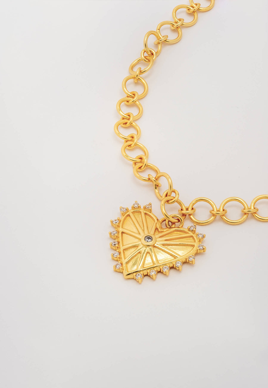 colgante de corazon