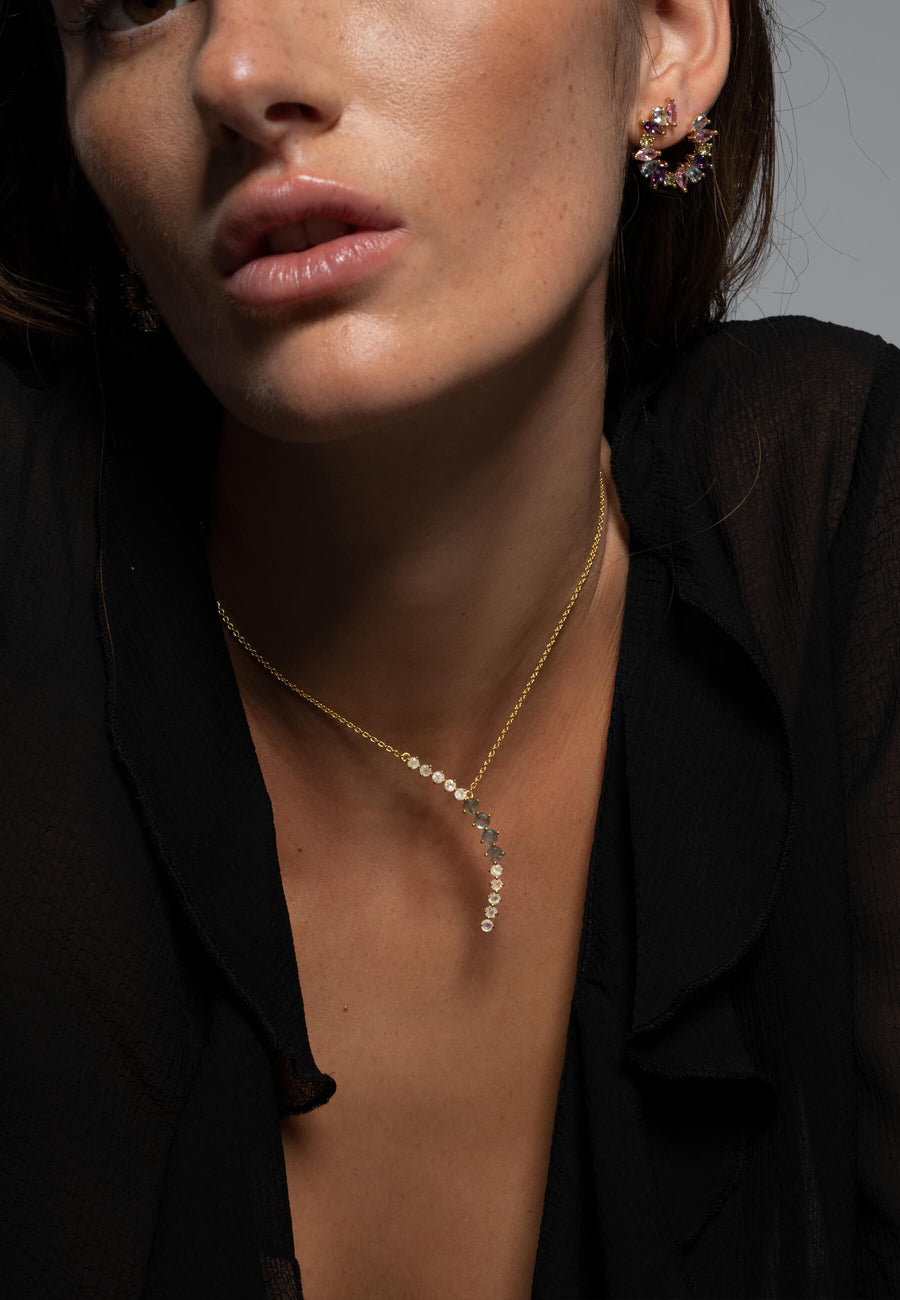collar con piedras naturales Nirelle Lavani