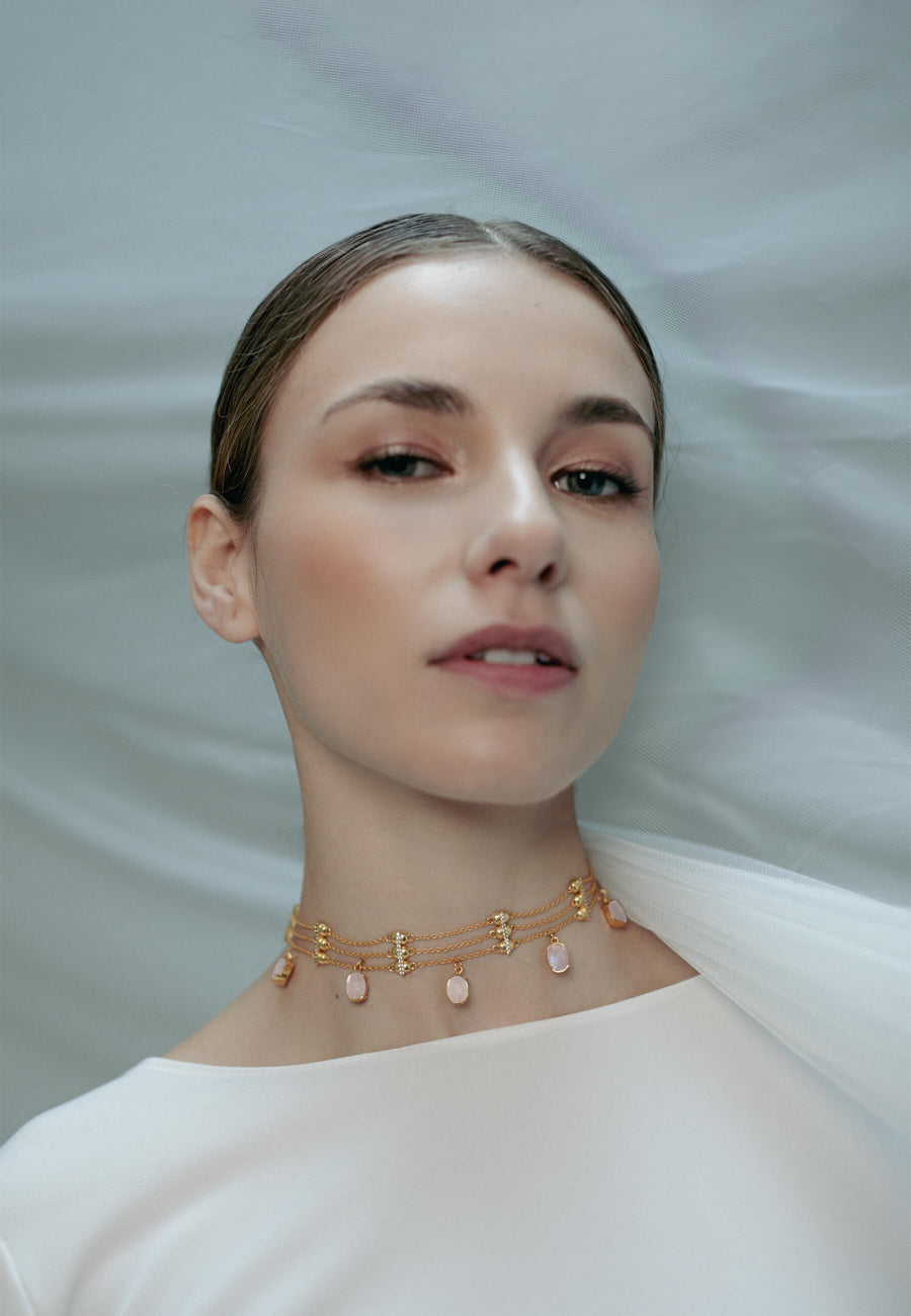Choker The Empress Blanco