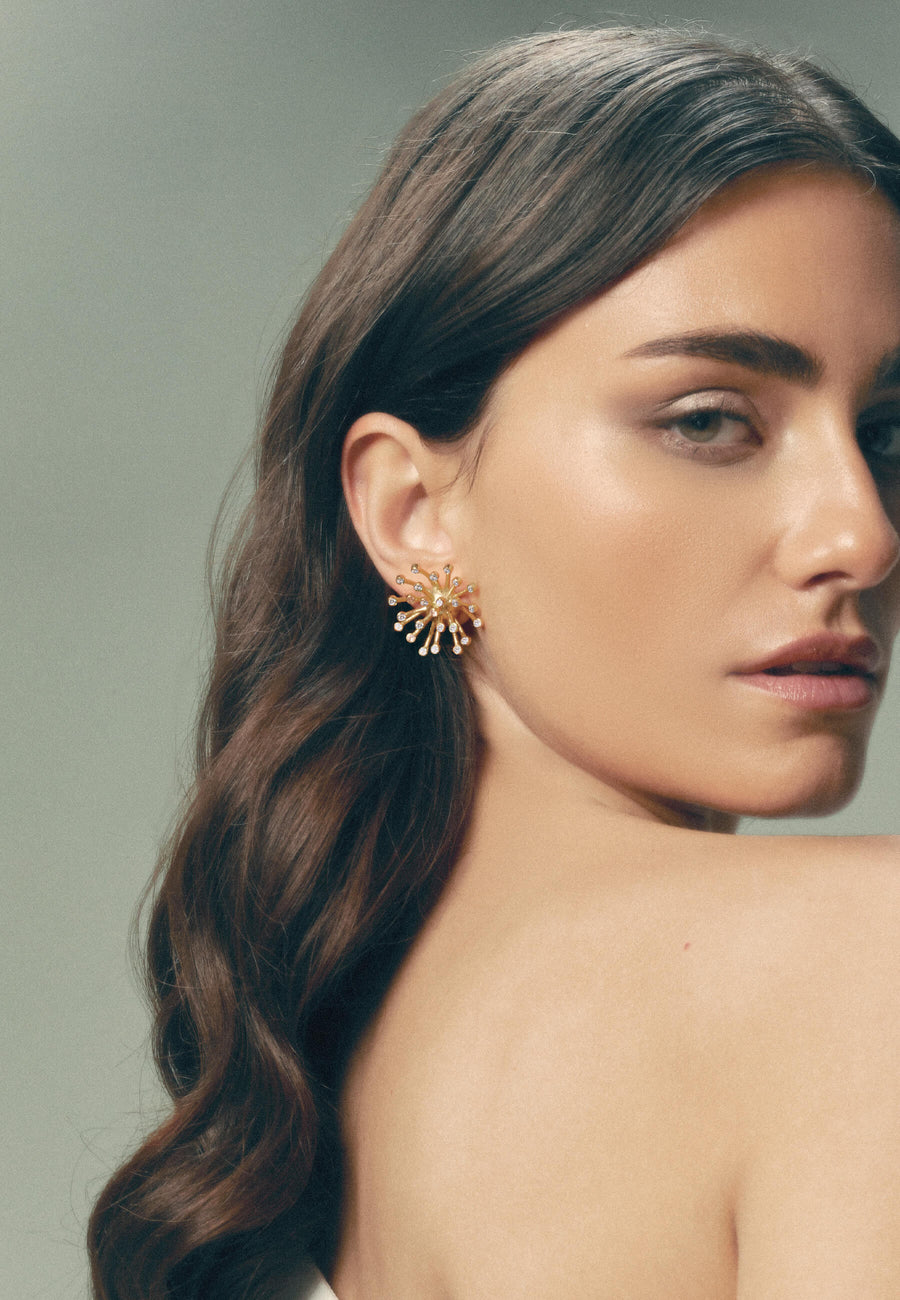 pendientes circonitas novia