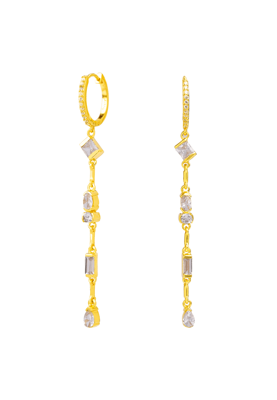 pendientes largos novia