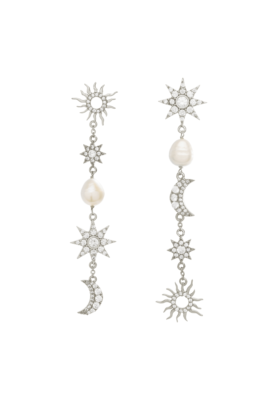 Pendientes de perla novia