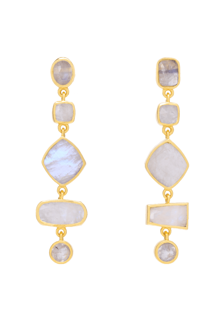 Pendientes largos novia