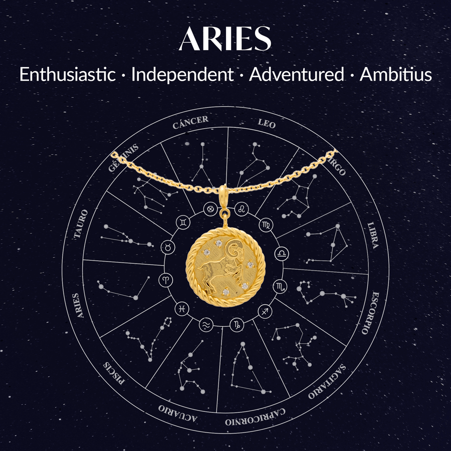 Rueda del zodiaco aries
