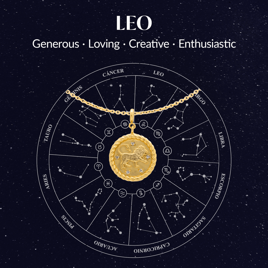 Rueda del zodiaco leo