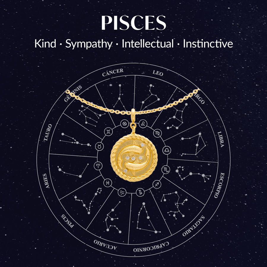 rueda del zodiaco Piscis