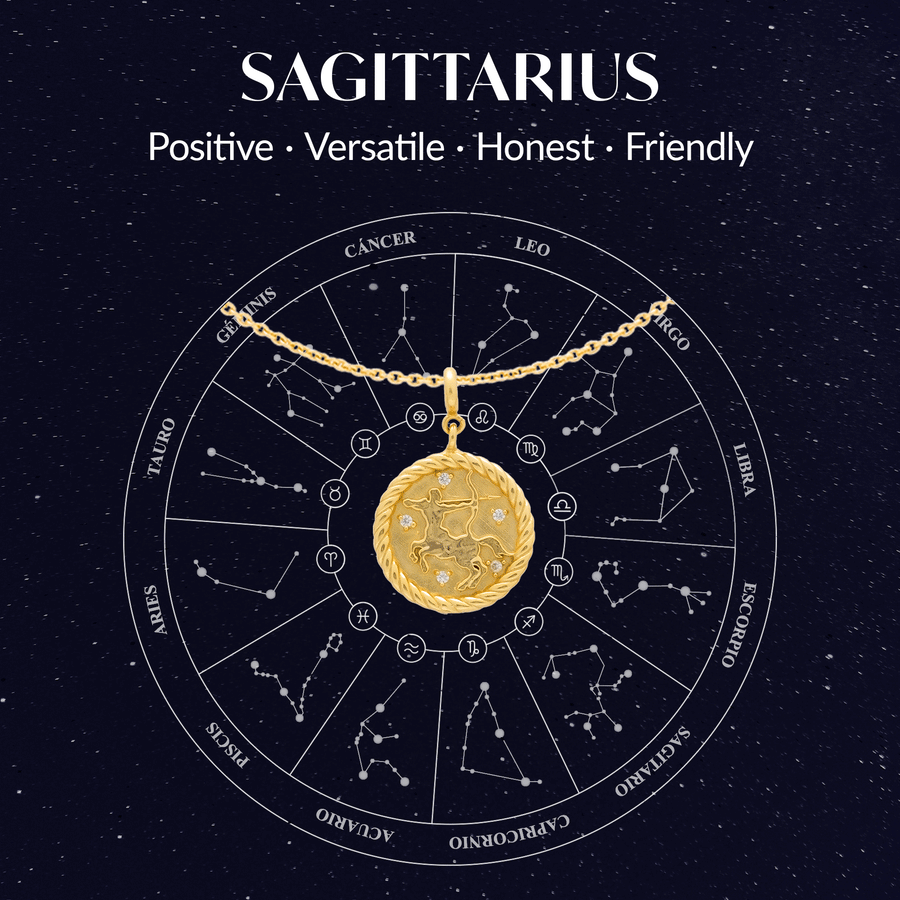 Rueda del zodiaco sagitario