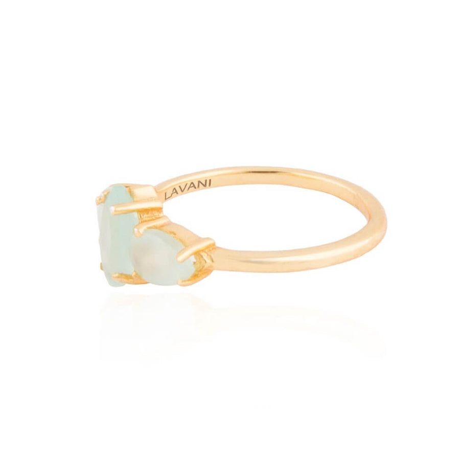 Anillo Kasia Aguamarina