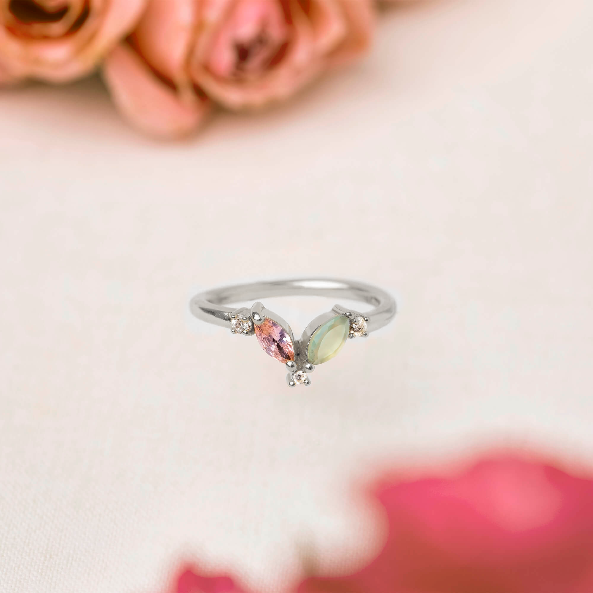 Pure Silver NALINI RING