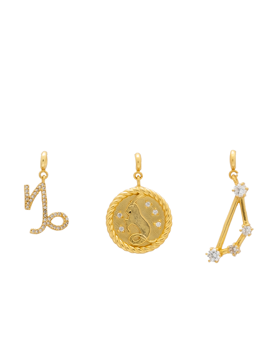 Charm Zodiaco Capricornio para horoscopo Lavani Jewels