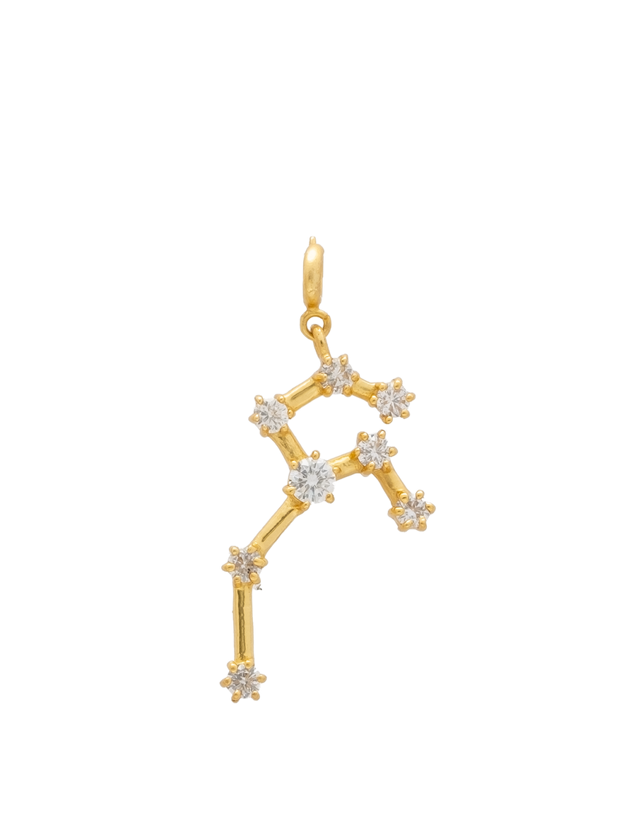 Charm Zodiaco Leo intercambiables dorados